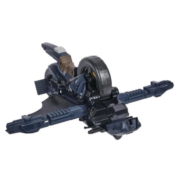 BATCYCLE 2 i 1 Transformerbar - BATMAN - Flygstunt - 30 cm figurer - Från 4 år