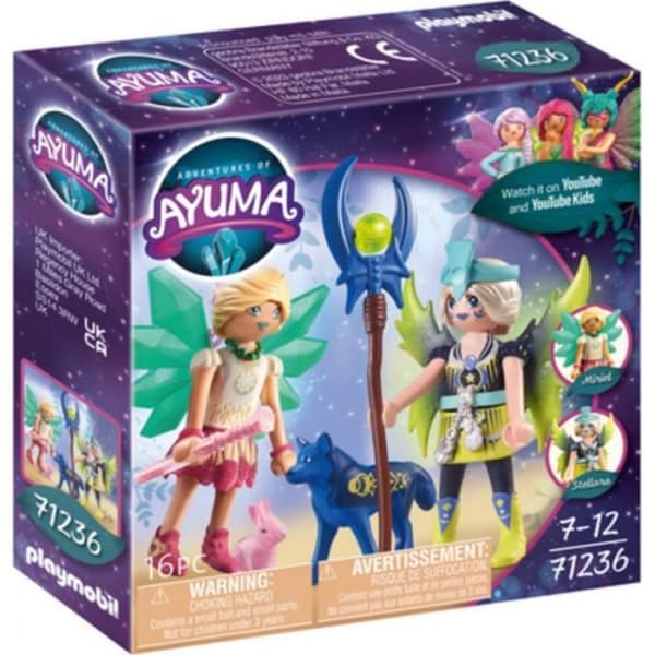 Byggspel - PLAYMOBIL - CRYSTAL FAIRY ANIMAUX 71236 - Blandat - från 7 år och uppåt - Inomhus
