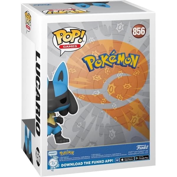 Figur - FUNKO POP - Spel Pokémon - Lucario - 856