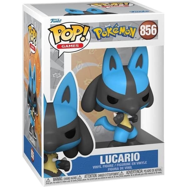 Figur - FUNKO POP - Spel Pokémon - Lucario - 856