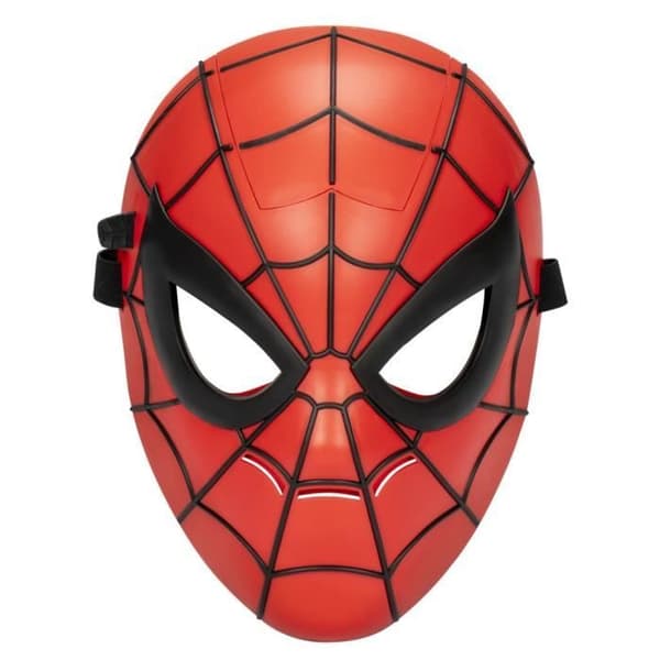 Spider-Man självlysande mask, självlysande förklädnadsleksak, superhjälteleksaker från 5 år, Marvel