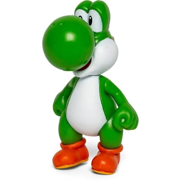 Mario and Friends Figurines Box - JAKKS - Super Mario Mario, Luigi, Princess Peach - 6cm