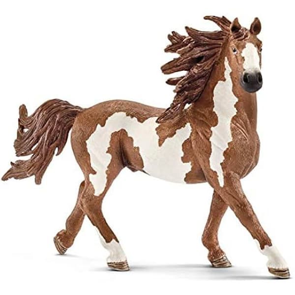 Figur - SCHLEICH - Pinto Häst - Flerfärgad - 4 x 16 x 11 cm - Från 3 år