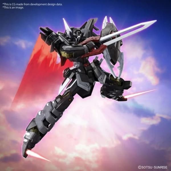 Gundam Model Kit - BANDAI SPIRITS - Shi-Ve.A Gundam - Svart - HG 1/144 13cm