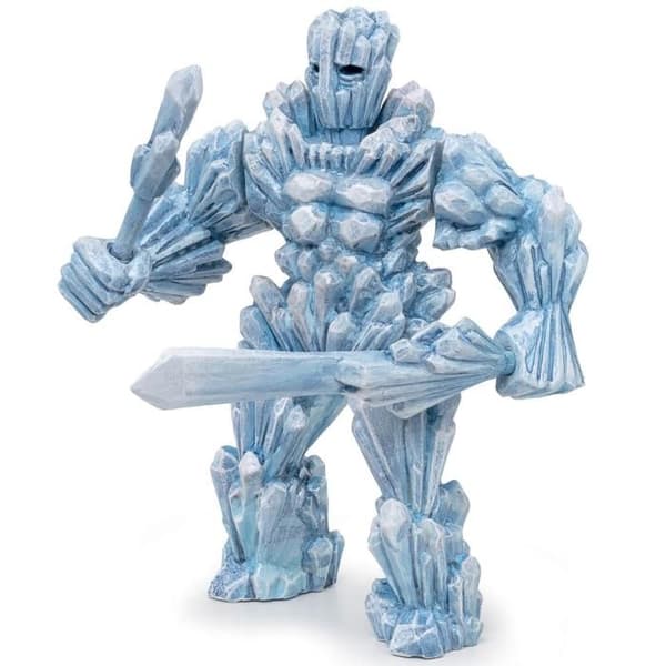 Figurine Golem av Is