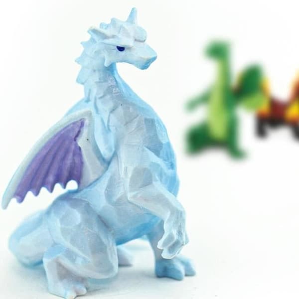 Leksak - Elemental Dragons - Svart - Från 6 år - Inomhus - Barn - Blandat