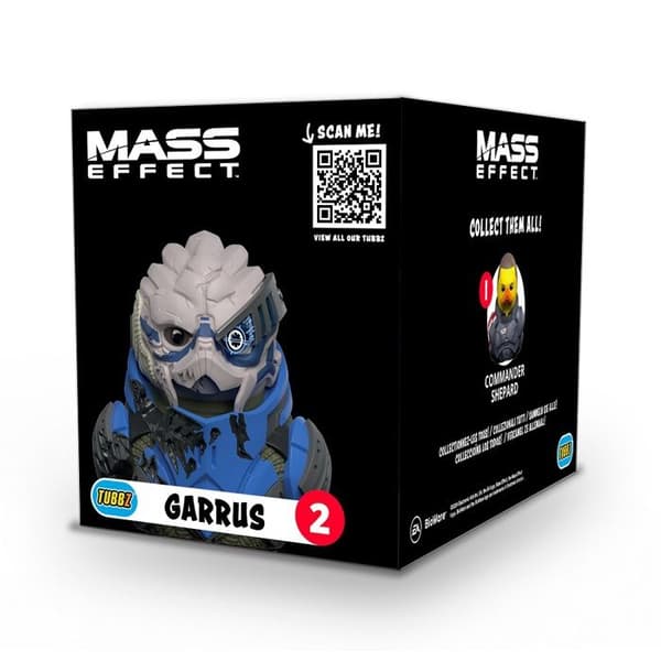 Samlarfigur - TUBBZ - Garrus - Gummifigur - Officiell merchandise - 9 cm
