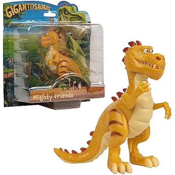 Görliggande Gigantosaurus - GIOCHI - Slumptal Modell - Leksak för Barn från 3 År