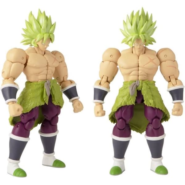 Dragon Stars statyett - BANDAI - Broly Super Saiyan - 17 cm - 16 artikulationspunkter