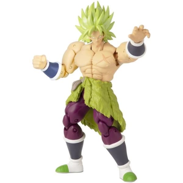 Dragon Stars statyett - BANDAI - Broly Super Saiyan - 17 cm - 16 artikulationspunkter