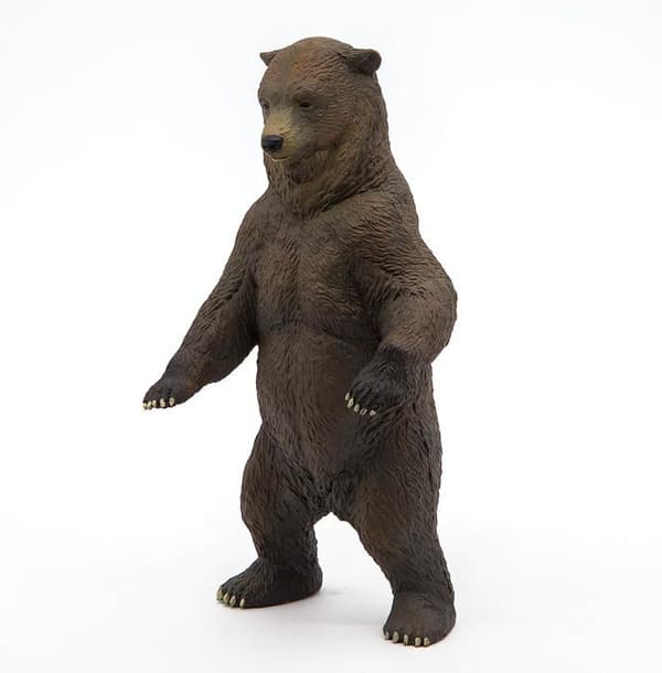 Grizzly Figurine - PAPO - WILD LIFE - Inomhus - Blandat - Barn
