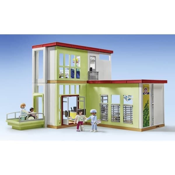 PLAYMOBIL 71615 Möblerat sjukhus, Action Heroes, Sjukhuset, 165 stycken, Från 4 år gammal