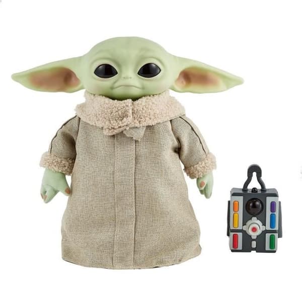 Star Wars - The Mandalorian Animerad plyschfigur The Child - Från 3 år