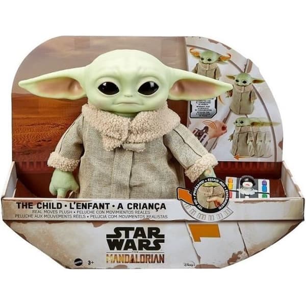 Star Wars - The Mandalorian Animerad plyschfigur The Child - Från 3 år