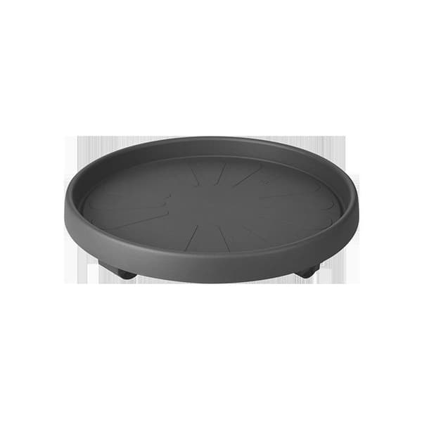 SOTTOVASO MED HJUL UNIVERSAL PLANTTAXI 30CM ANTRACIT