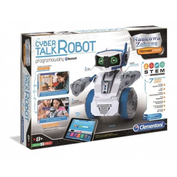 Talking Cyber Robot - CLEMENTONI 50122 - Pedagogisk leksak för barn