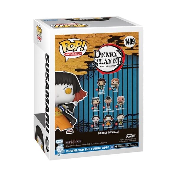Figurin - Funko - Demon Slayer - Susamaru - Grå - Vuxen - Blandat