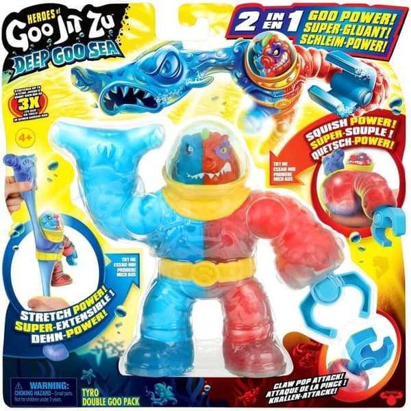 Tyro Figur - Double Goo - Goo Jit Zu - 16 cm - Älgleksaker