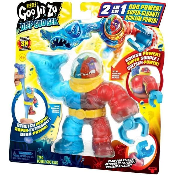 Tyro Figur - Double Goo - Goo Jit Zu - 16 cm - Älgleksaker