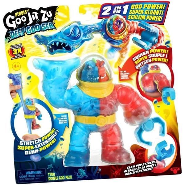 Tyro Figur - Double Goo - Goo Jit Zu - 16 cm - Älgleksaker
