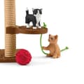 Miniatyrbild 6 av 6: Coffret Lekeområde för gulliga katter, djurfigurer med katter, för barn från 3 år, Schleich 42501 Farm World