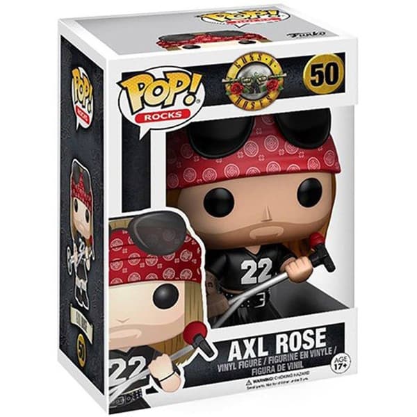 Figur - Funko Pop! - Guns'N Roses - Axl Rose - 10 cm - Under officiell licens