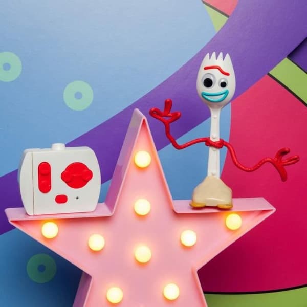 Toy Story Forky radiostyrd leksak - Smoby - Rörliga armar och ögon - 15 cm