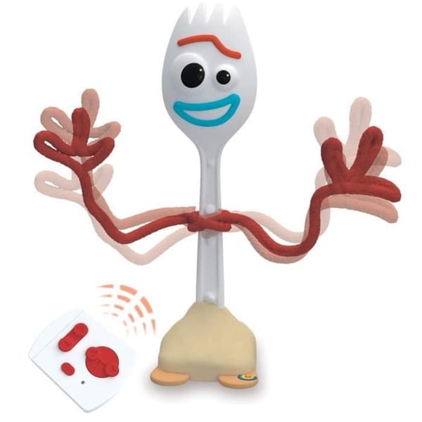 Toy Story Forky radiostyrd leksak - Smoby - Rörliga armar och ögon - 15 cm
