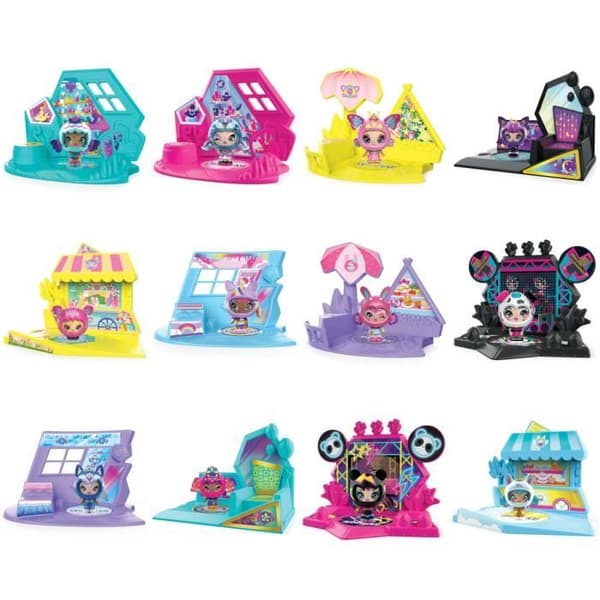 ZOOBLES LEKSAK - PACK MED 1 Z-GIRLZ - 6061365 - Magiska och färgade bollar som kan förvandlas till fantastiska djur - Slumpmässig modell