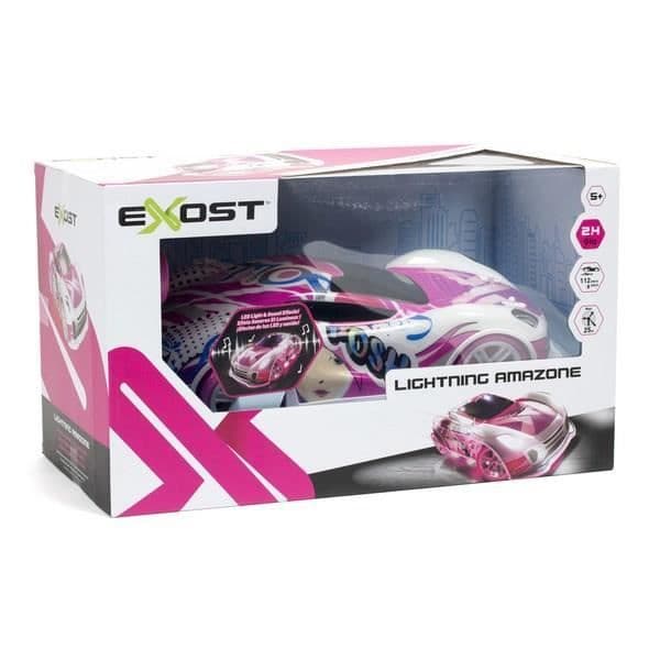 Exost-Lightning Amazone rosa fjärrstyrd bil - SILVERLIT - 1:14 - Lysdioder - 2,4Ghz