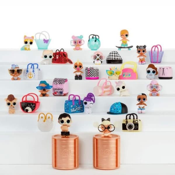 LOL Surprise Lils med 4 överraskningar - Blindpack: det kan vara ett LOL-husdjur eller en LILS-syster ingår - LOL-figuren medföljer
