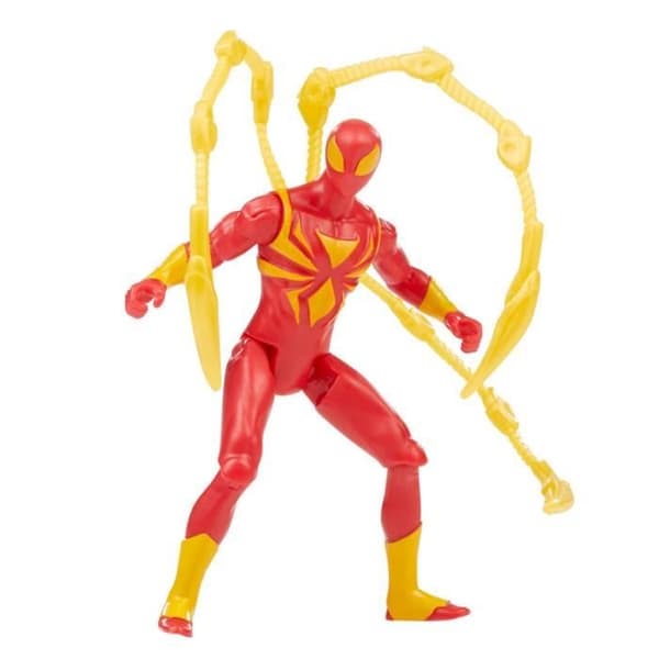 Iron Spiderman ledad figur - HASBRO - Epic Hero Series - Leksak för barn från 4 år och uppåt