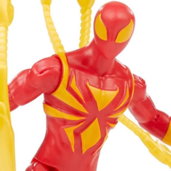 Iron Spiderman ledad figur - HASBRO - Epic Hero Series - Leksak för barn från 4 år och uppåt