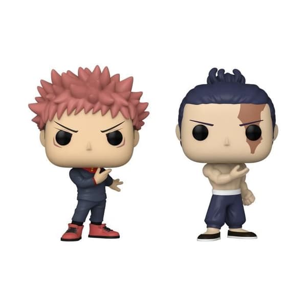 Figur - Funko - Jujutsu Kaisen 2PK - Yuji Itadori - Aoi Todo - Grå