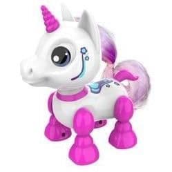 YCOO Interactive Unicorn Robot - 13cm - Rosa - För barn från 3 år