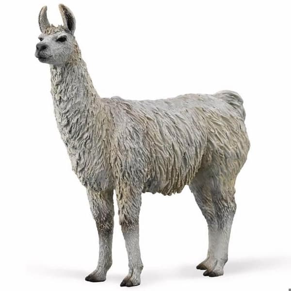 Figurine - Collecta - Lama - Vit - Barn - Inomhus - 3 år
