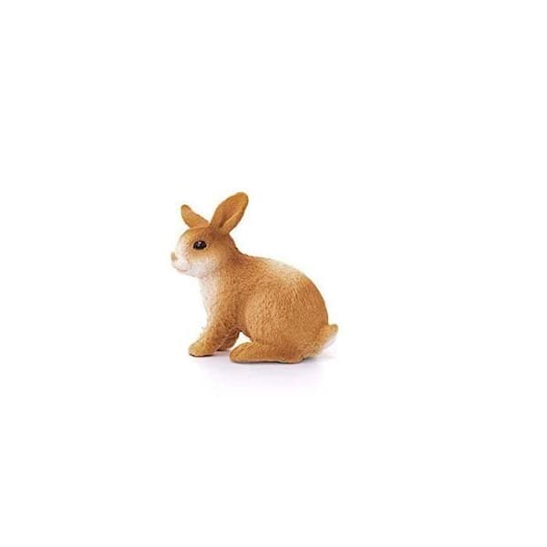 Schleich 13827 Farm World Rabbit Figur, Flerfärgad