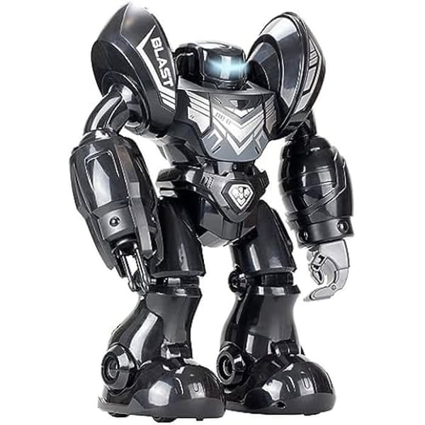 Fjärrstyrd robot - SILVERLIT - Robo Blast - Skjutfunktion - Musik inkluderad - Dansfunktion