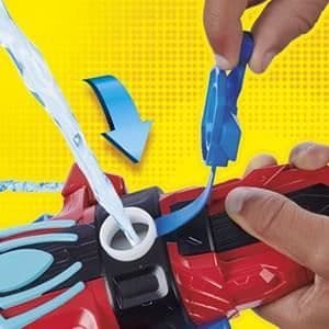 Dubbel attack blaster SpiderMan, Nerf, Marvel, Vattenpistol och dart, Superhjälte leksaker, från 5 år