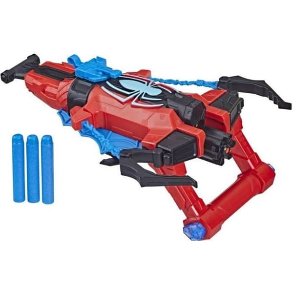 Dubbel attack blaster SpiderMan, Nerf, Marvel, Vattenpistol och dart, Superhjälte leksaker, från 5 år