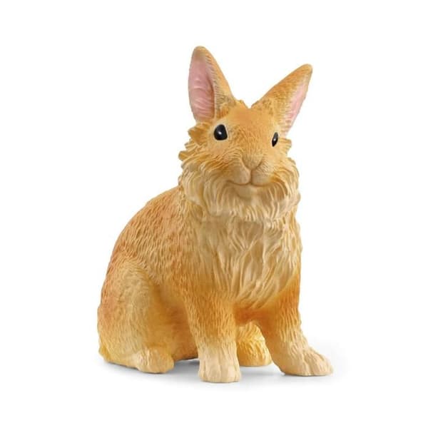 Farm World Figurine: Lion Head Rabbit
