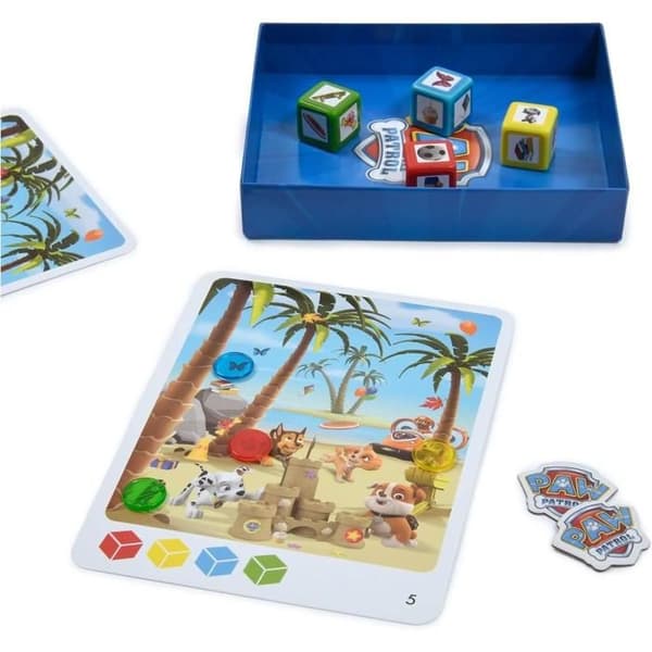 Sällskapsspel - SPIN MASTER GAMES - Finders Seekers Pat Patrouille - Actionspel - 4 år och uppåt - 15 minuters spel.
