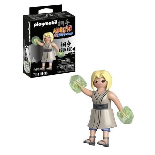 PLAYMOBIL Tsunade figur - Naruto Shippuden - Vit - 6 stycken - Från 5 år