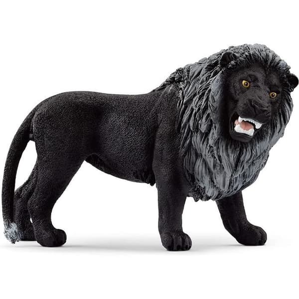 Djurminiature Svart leopard