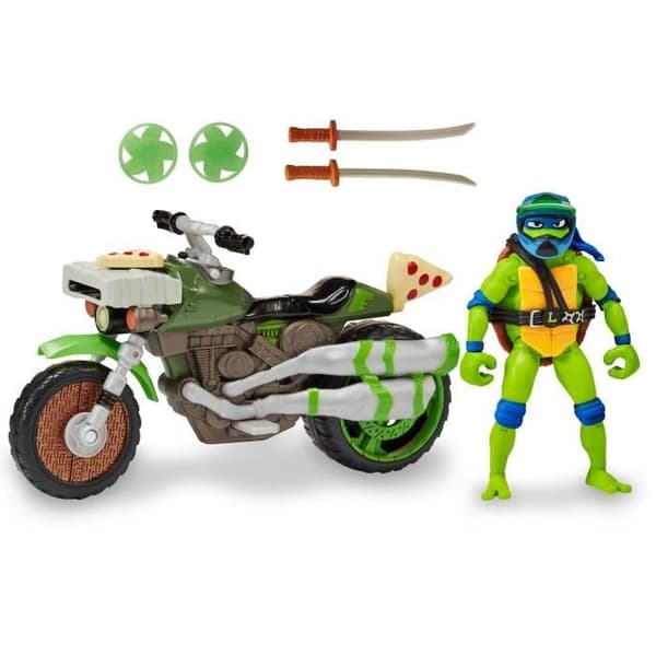Ninja Turtle Leonardo med Cycle