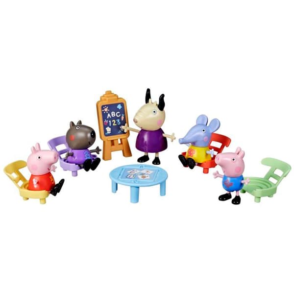 Miniatyrfigur - Peppa gris miniatyrkaraktär - F8868 - Pep Peppas Lekgrupp