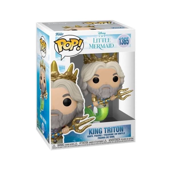 POP! King Triton 9 cm - FUNKO - Den lilla sjöjungfrun - Popsortiment! - Interiör
