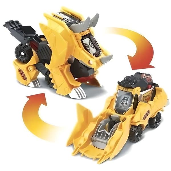 VTECH - Switch & Go Dinos - Molops, Super Triceratops (grävmaskin)
