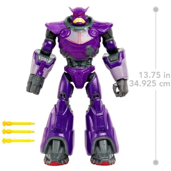 Buzz figurine - MATTEL - Mega Zurg artikulerad med ljud och ljus - Utomhus - Mixat - 3 år och över
