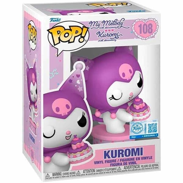 POP figure Kuromi with Cake